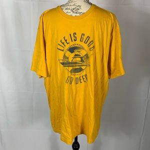 Men’s life is good Tee Shirt Size xxl